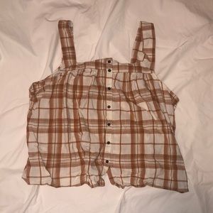 Plade patterned tank top